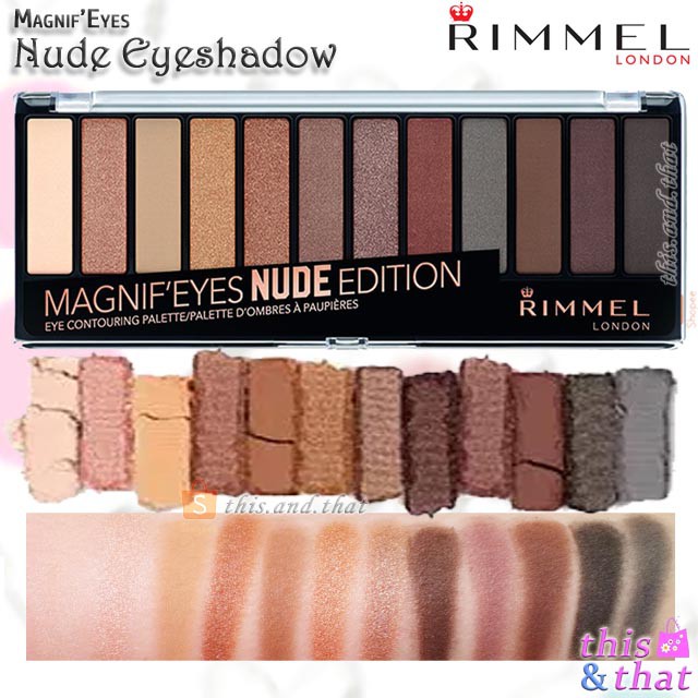 Best Eyeshadow Palettes-Rimmel Magnif Nude Eyeshadow Palette