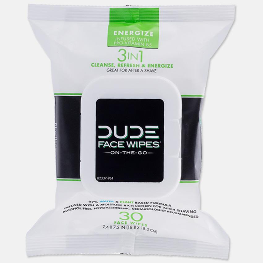 DUDE Face Wipes - Makeup Remover Wipes