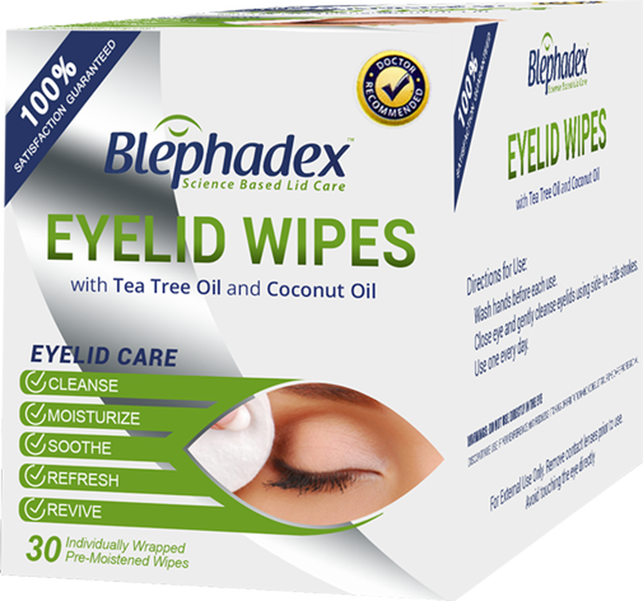 Premium Eyelid Wipes - Makeup Remover Wipes