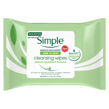 Simple Facial Wipes - Makeup Remover Wipes