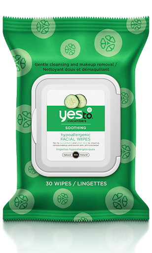 Yes To Hypoallergenic Facial Wipes - Makeup Remover Wipes