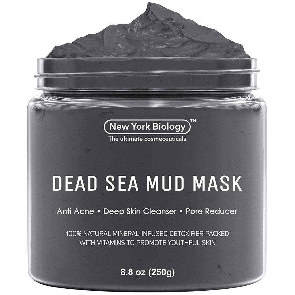 New York Biology Dead Sea Mud Mask for Face and Body - Best Dead Sea Mud Mask for Acne