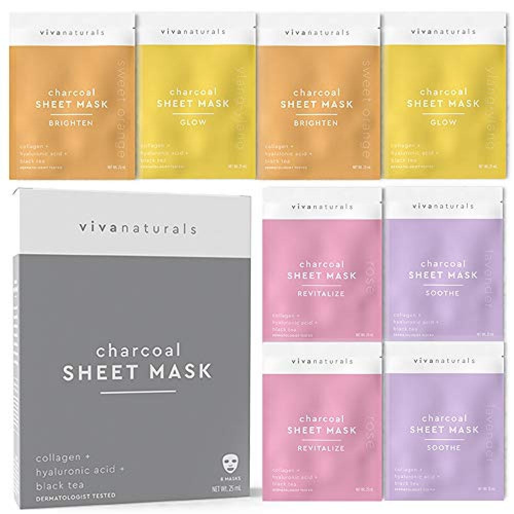 Viva Naturals Charcole mask - best charcoal face mask for acne