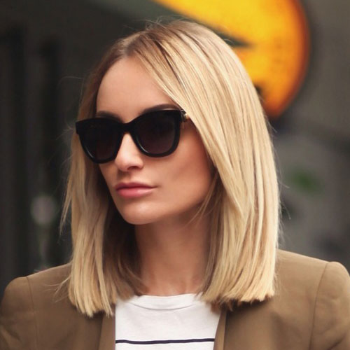 The Blunt Bob Hairstyle - Trending Hair Style