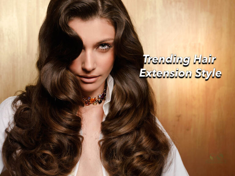 Trending Hair Extension style