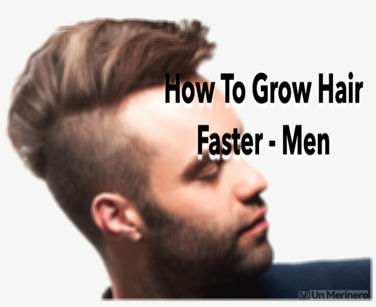 how to grow hair faster men