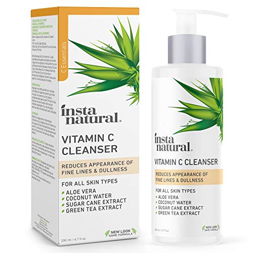 InstaNatural Facial Cleanser - Best fragrance free facial cleanser with vitamin c